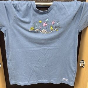 Life Is Good Tropical Fish Vista Crusher Tee